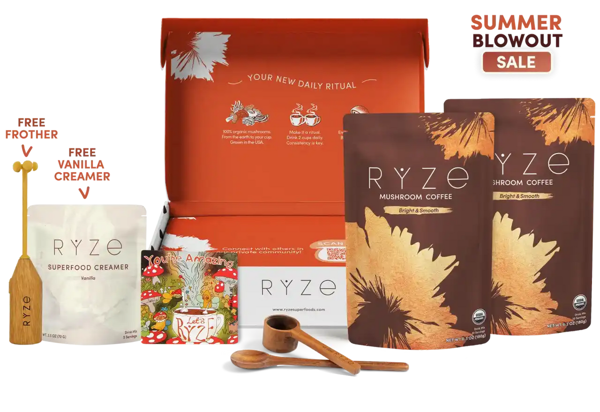 Mushroom Coffee Starter Kit (60 servings)
